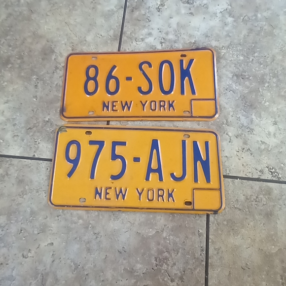 Accents Vintage New York Plates Poshmark